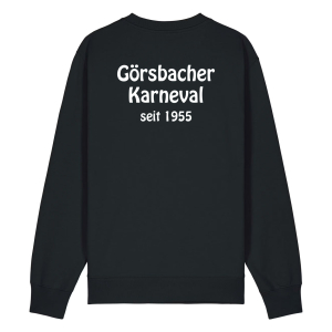 Sweatshirt unisex | Stanley Stella Changer 2.0 | schwarz | Görsbacher Karnevalsverein