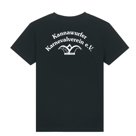 T-Shirt für Kinder | Stanley Stella | schwarz | Kannawurfer Karnevalverein e.V.