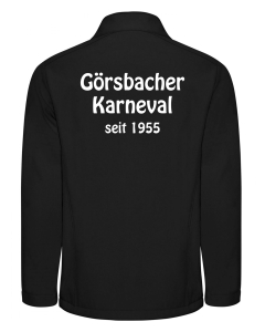 Softshelljacke für Herren | Roly nebraska | schwarz | Görsbacher Karnevalsverein