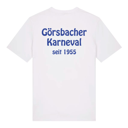 T-Shirt unisex | Stanley Stella Creator 2.0 | weiss | Görsbacher Karnevalsverein