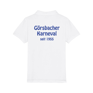 Polo Kinder | Stanley Stella Mini Sprinter | weiss | Görsbacher Karnevalsverein