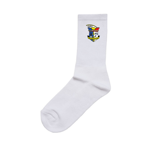 Socken | Unisex | weiss | Görsbacher Karnevalsverein