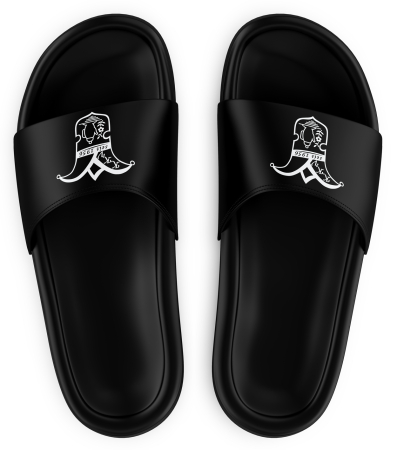 Badeschuhe | Logo | schwarz | Kannawurfer Karnevalverein...