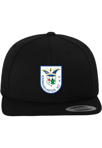 Basecap | Snapback | schwarz | Kannawurfer Karnevalverein e.V.