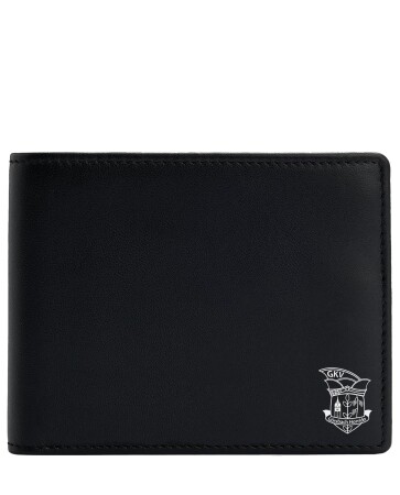 Ledergeldbörse schwarz quer | Görsbacher...