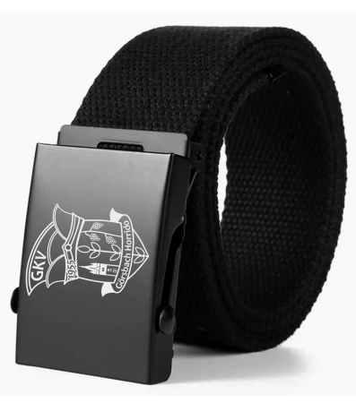 Gürtel | Stoff | Metallschließe | schwarz |...
