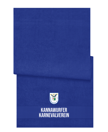 Handtuch | royal blau | Kannawurfer Karnevalverein e.V.