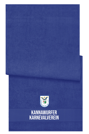 Badetuch/Strandtuch | royal blau | Kannawurfer Karnevalclub e.V.