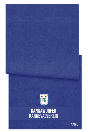 Badetuch/Strandtuch | royal blau | Kannawurfer Karnevalclub e.V.