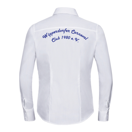 Bluse | langarm | Damen | weiss | Wipperdorfer Carneval...