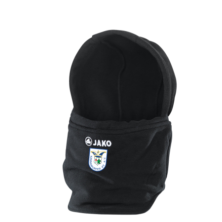 Neckwarmer mit Mütze Funktion Unisex | schwarz | Kannawurfer Karnevalclub e.V.