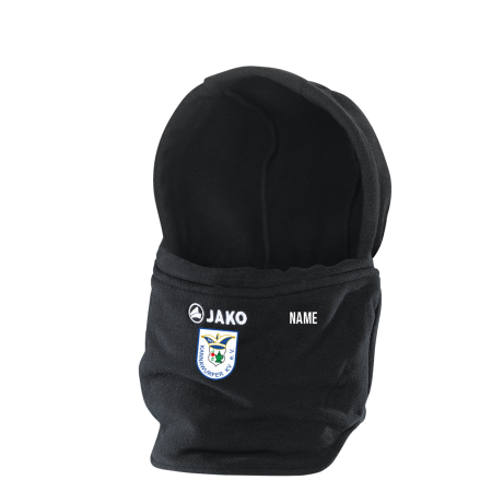 Neckwarmer mit Mütze Funktion Unisex | schwarz | Kannawurfer Karnevalclub e.V.