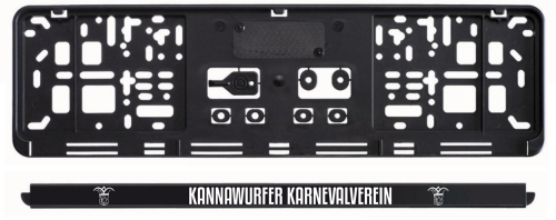 Kennzeichenhalter | Kannawurfer Karnevalclub e.V.