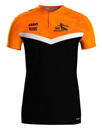 Poloshirt für Herren | JAKO Iconic | schwarz/neonorange | Hundesportverein Stotternheim e.V.