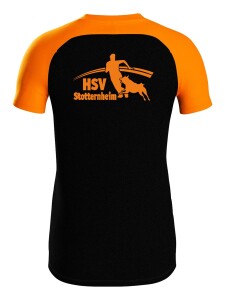 Poloshirt für Herren | JAKO Iconic | schwarz/neonorange | Hundesportverein Stotternheim e.V.