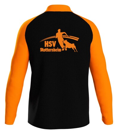 Polyesterjacke für Kinder/Herren | JAKO Iconic | schwarz/neonorange | Hundesportverein Stotternheim e.V.