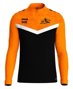 ZipTop  für Kinder/ Herren | JAKO Iconic | schwarz/neonorange | Hundesportverein Stotternheim e.V.
