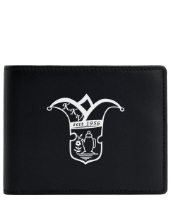 Ledergeldbörse schwarz quer | Kannawurfer Karnevalclub e.V.