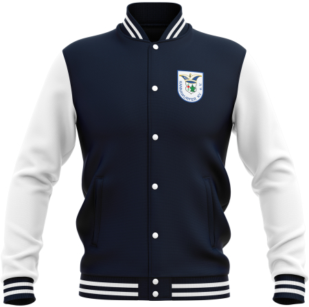 College Sweatjacke | Kinder/Herren | navy-weiß |...