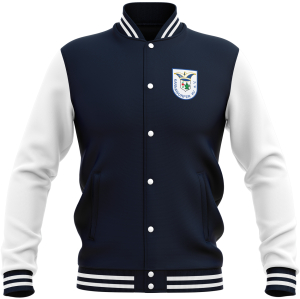 College Sweatjacke | Kinder/Herren | navy-weiß | Kannawurfer Karnevalclub e.V.
