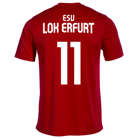 Trikot | JOMA Combi | Kinder/Herren | rot | ESV Lokomotive Erfurt 1927 e.V.