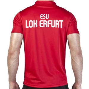 Polo für Kinder/Herren | JOMA Hobby | rot | ESV Lokomotive Erfurt 1927 e.V.