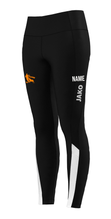 Tight für Damen | JAKO Power | schwarz/weiss | Hundesportverein Stotternheim e.V.