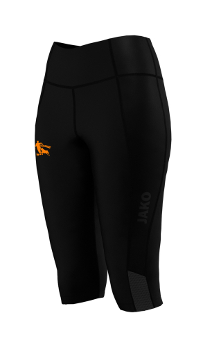 Capri Tight für Damen | JAKO Power | schwarz | Hundesportverein Stotternheim e.V.