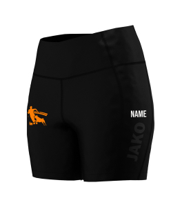 Short Tight für Damen | JAKO Power | schwarz | Hundesportverein Stotternheim e.V.