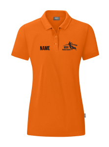 Poloshirt für Damen | JAKO Organic | orange | Hundesportverein Stotternheim e.V.