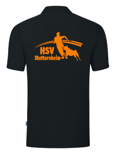Poloshirt für Kinder/Herren | JAKO Organic | schwarz | Hundesportverein Stotternheim e.V.