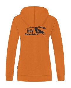 Kapuzenjacke Organic Damen | JAKO | orange | Hundesportverein Stotternheim e.V.