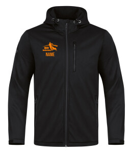 Softshelljacke Premium  für Kinder/Herren | JAKO | schwarz | Hundesportverein Stotternheim e.V.