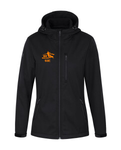 Softshelljacke Premium  für Damen | JAKO | schwarz | Hundesportverein Stotternheim e.V.