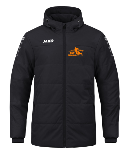Coachjacke Team mit Kapuze | Kinder/Herren | JAKO | schwarz | Hundesportverein Stotternheim e.V.