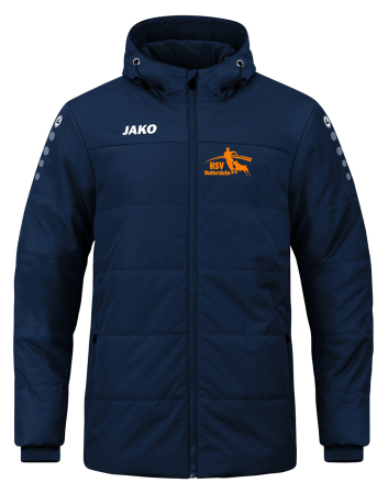 Coachjacke Team mit Kapuze | Kinder/Herren | JAKO | marine | Hundesportverein Stotternheim e.V.