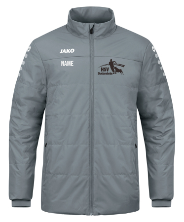 Coachjacke für Kinder/Herren | JAKO Team | steingrau | Hundesportverein Stotternheim e.V.