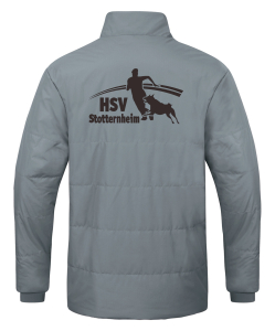 Coachjacke für Kinder/Herren | JAKO Team | steingrau | Hundesportverein Stotternheim e.V.