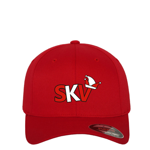 Basecap Wooly Combed | red | Schweinaer Karnevalverein e.V.