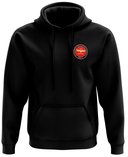 Hoodie Kinder/Herren | schwarz | Logo klein | ESV Lokomotive Erfurt 1927 e.V.