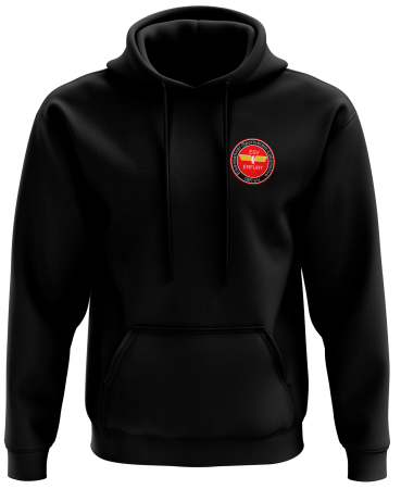 Hoodie Kinder/Herren | schwarz | Logo klein | ESV...