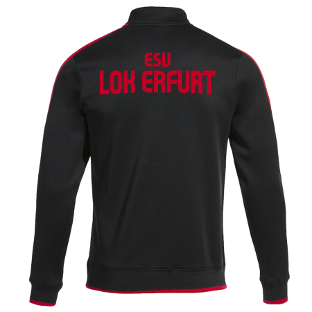 Zipper  für Kinder/Herren | JOMA Olimpiada | schwarz/rot | ESV Lokomotive Erfurt 1927 e.V.