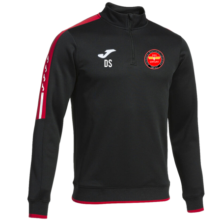 Zipper  für Kinder/Herren | JOMA Olimpiada | schwarz/rot | ESV Lokomotive Erfurt 1927 e.V.