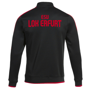 Zipper  für Kinder/Herren | JOMA Olimpiada | schwarz/rot | ESV Lokomotive Erfurt 1927 e.V.