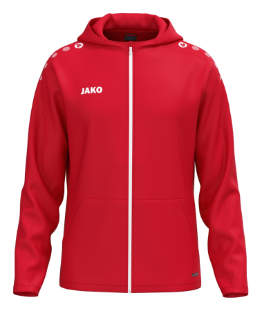 Kapuzenjacke | JAKO One | Kinder/Herren | rot | Gispi...