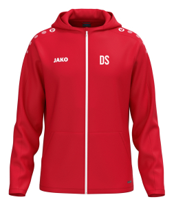 Kapuzenjacke | JAKO One | Kinder/Herren | rot | Gispi Akrobaten