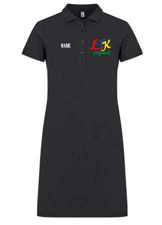 Polokleid für Damen | schwarz | LTK Jugend