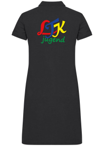 Polokleid für Damen | schwarz | LTK Jugend