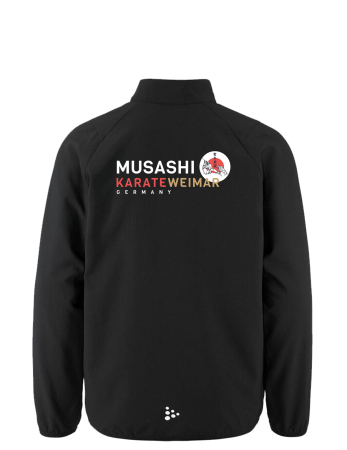 Trainingsjacke für Kinder | Musashi Weimar | schwarz