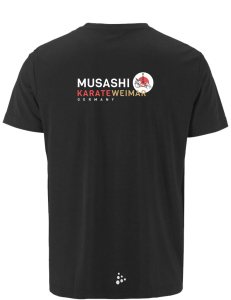 T-Shirt für Herren | Musashi Weimar | schwarz